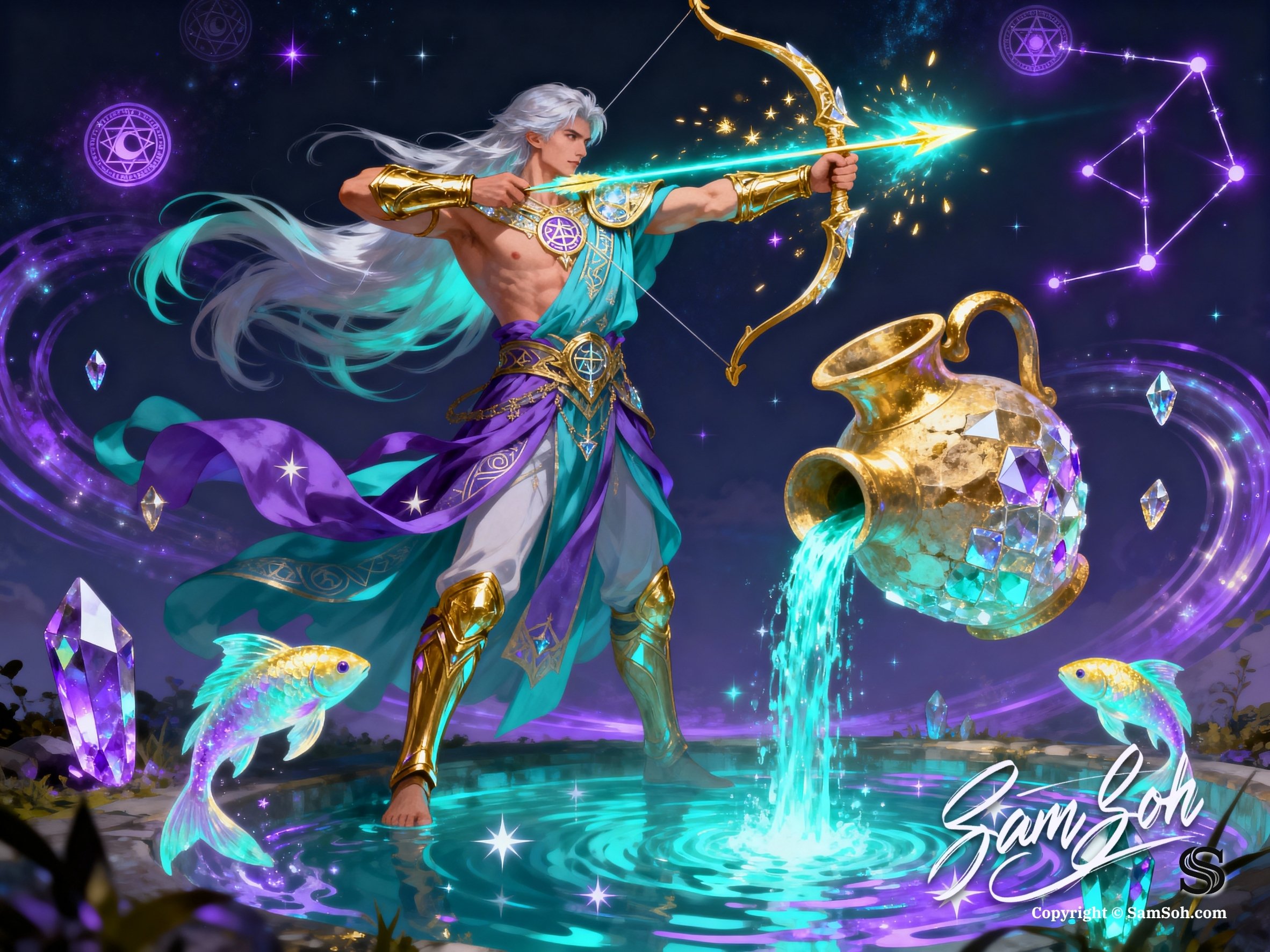 Sagittarius Sun, Pisces Moon and Aquarius Rising Personality