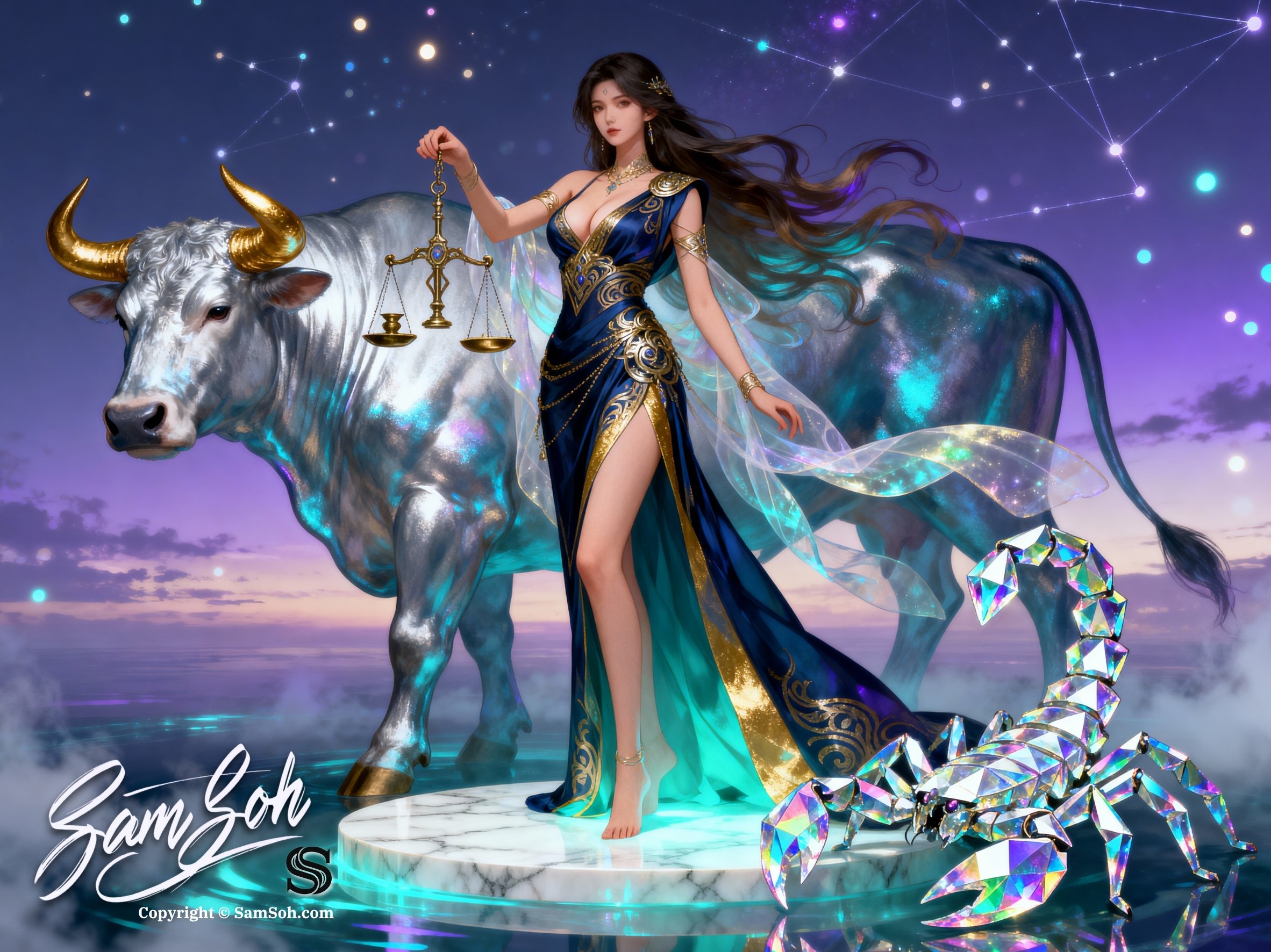 Taurus Sun, Scorpio Moon and Libra Rising Personality